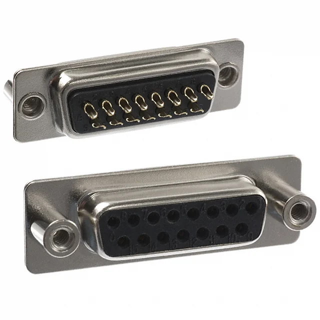 CONN D-SUB RCPT 15POS PNL MNT