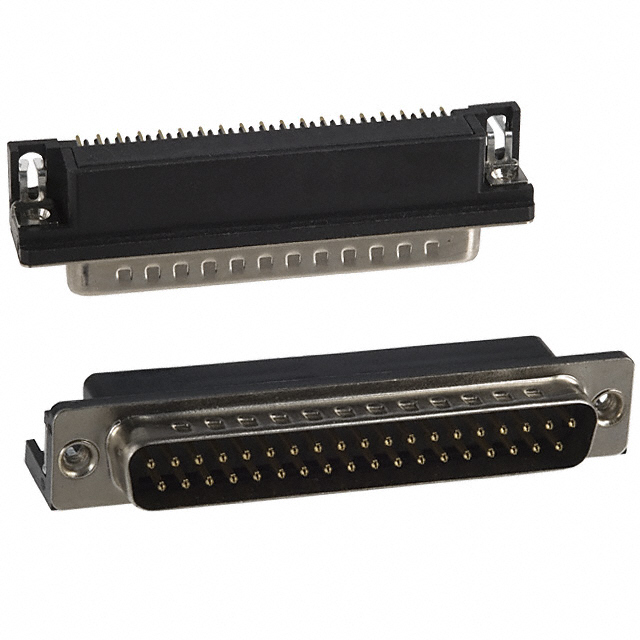 CONN D-SUB PLUG 37POS R/A SOLDER