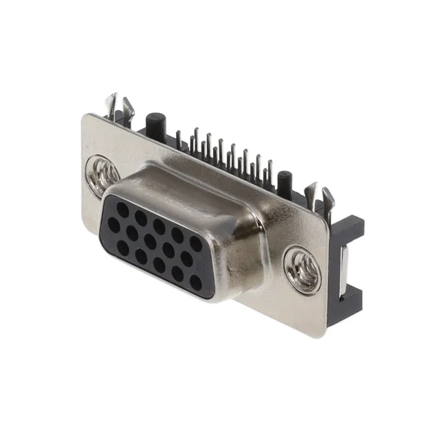 CONN D-SUB HD RCPT 15POS SMD R/A