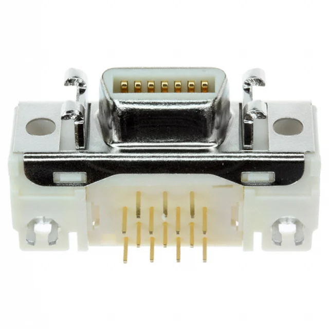 CONN RCPT 14POS R/A SOLDER