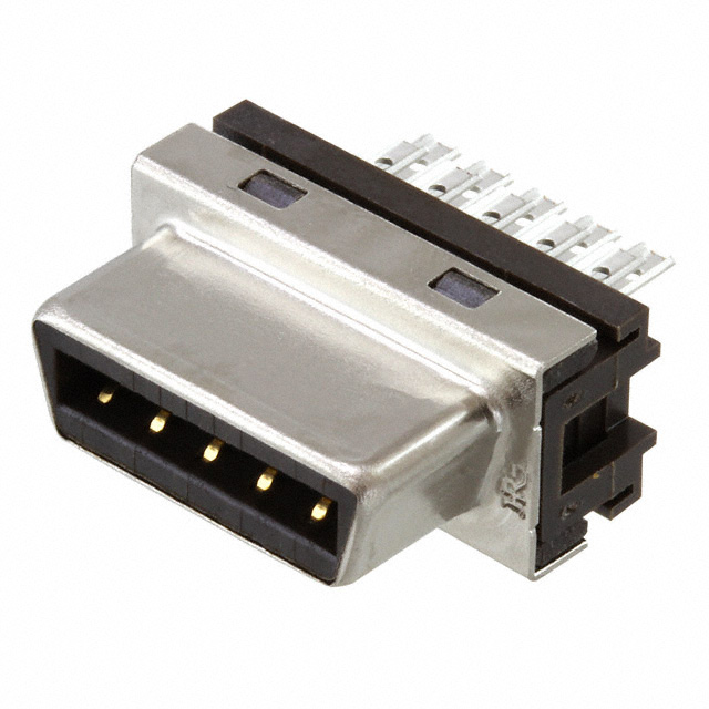 CONN RCPT 15POS STR SLDR EYELET