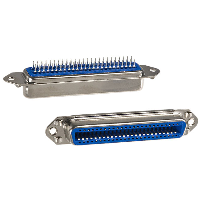 CONN SCSI RCPT 50POS VERT SOLDER