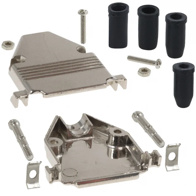 CONN BACKSHELL 25POS 180DEG SHLD