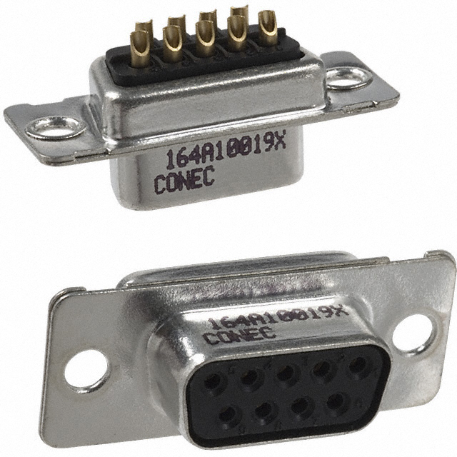 CONN D-SUB RCPT 9POS SOLDER CUP CONN D-SUB RCPT 9POS SOLDER CUP