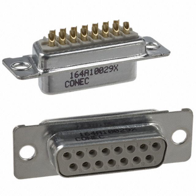 CONN D-SUB RCPT 15POS SOLDER CUP CONN D-SUB RCPT 15POS SOLDER CUP