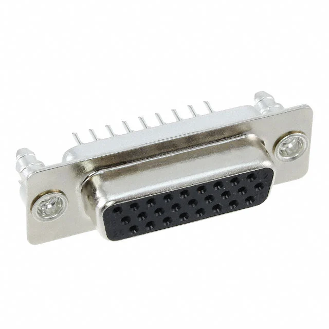 CONN D-SUB HD RCPT 26P VERT SLDR