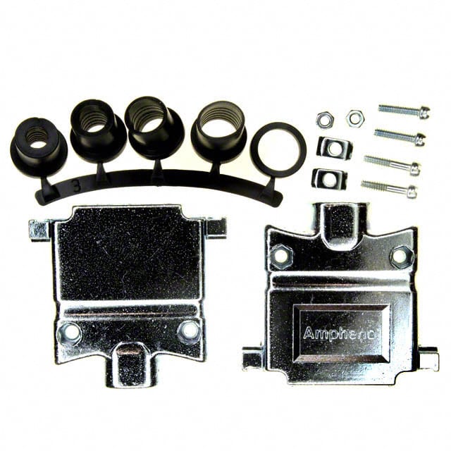 CONN BACKSHELL 25POS 180DEG SHLD