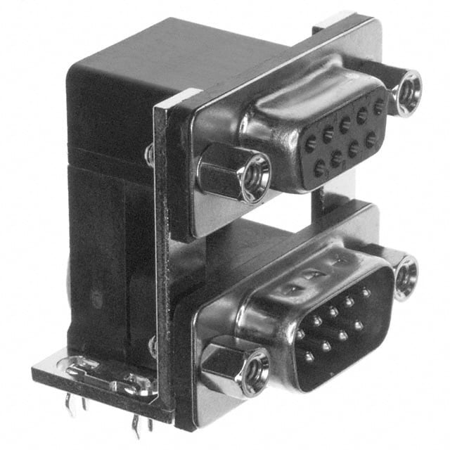 CONN D-SUB PLUG/RCPT 9P R/A SLDR