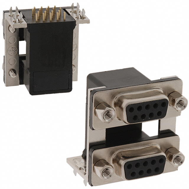 CONN D-SUB RCPT 9POS R/A SLDR