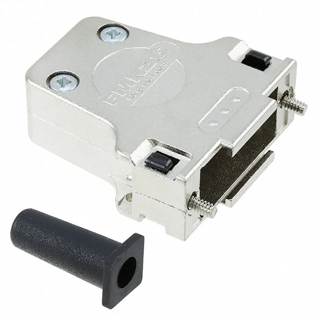 CONN BACKSHELL 15POS 180DEG SHLD