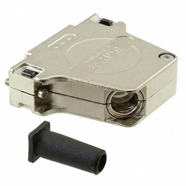 CONN BACKSHELL 25POS 45DEG SHLD