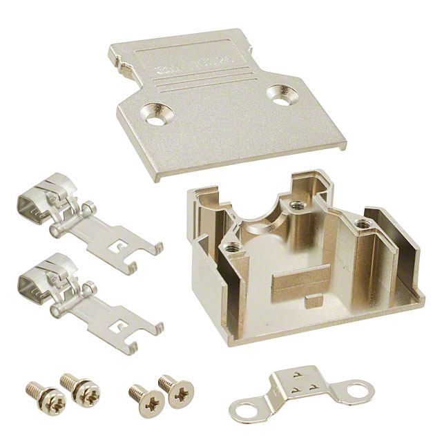 CONN BACKSHELL 26POS 180DEG SHLD