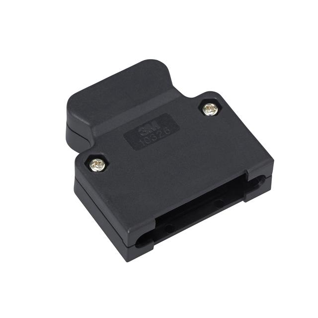 CONN BACKSHELL 26POS 180DEG BLK