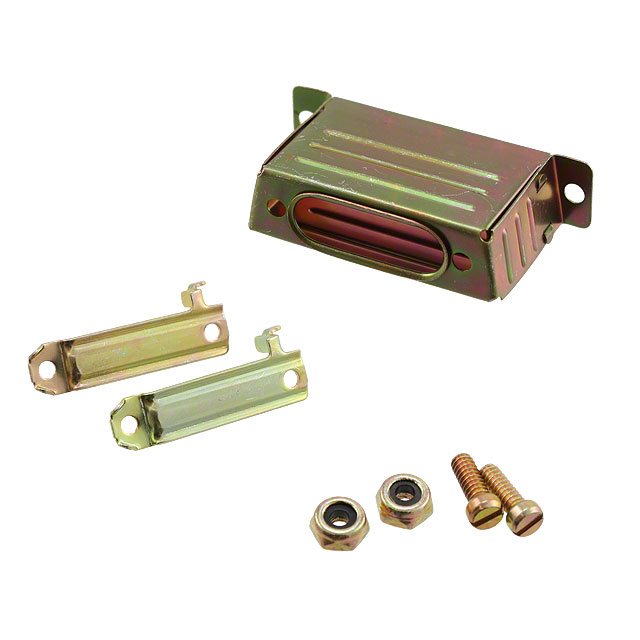 CONN BACKSHELL 25POS 180DEG SHLD