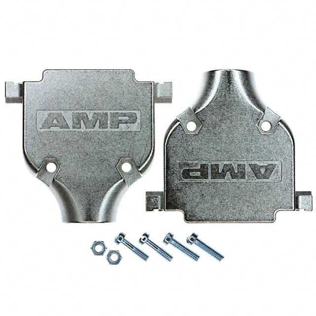 CONN BACKSHELL 25POS 180DEG SHLD