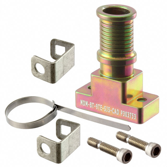 CONN BACKSHELL 9POS 180DEG SHLD