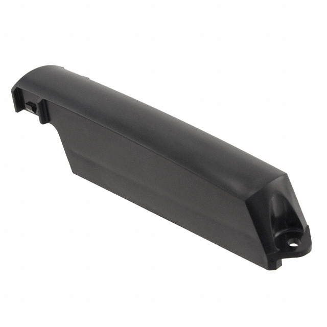 CONN BACKSHELL 50POS 90DEG BLACK