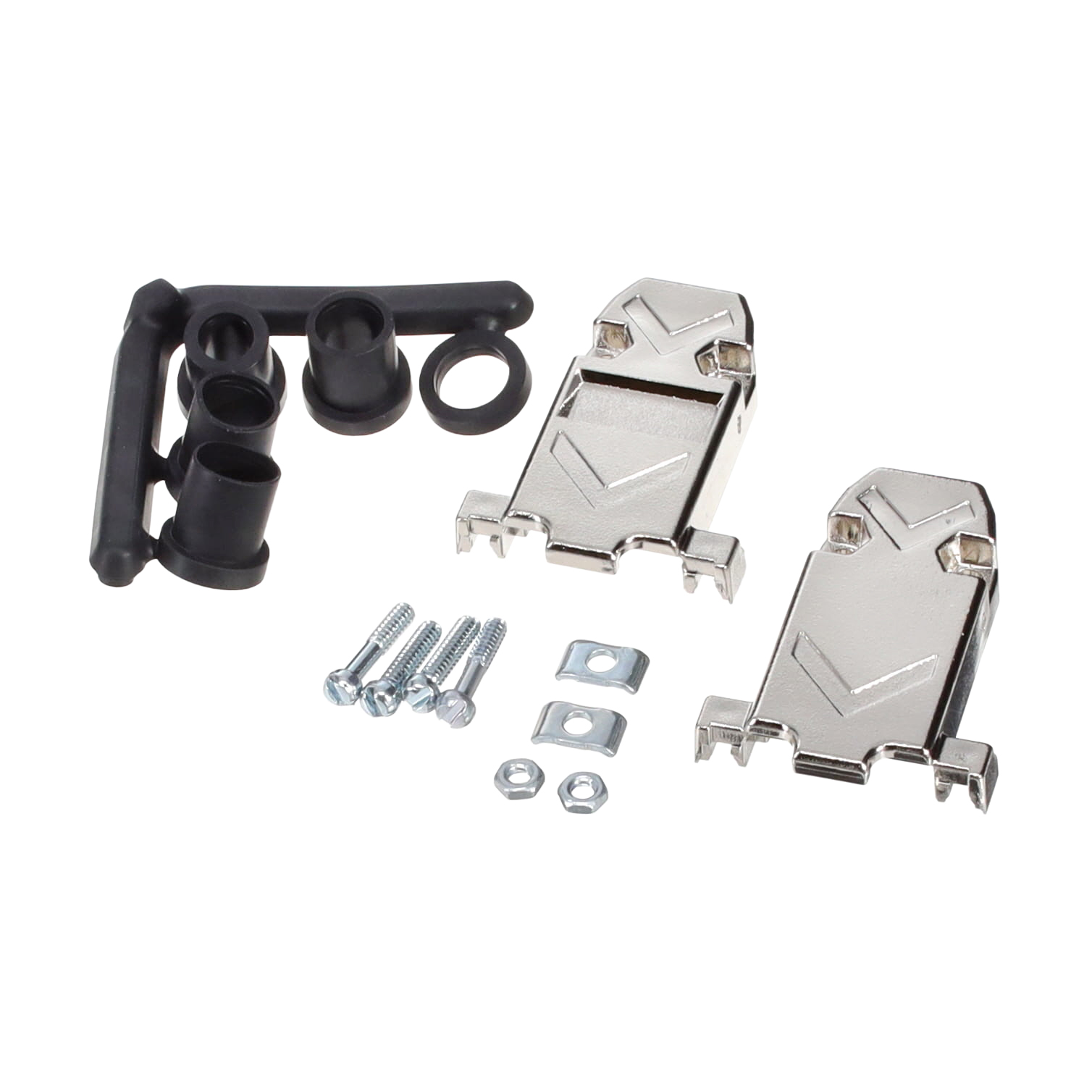 9P METPLAS D-SUB HOOD NI 180