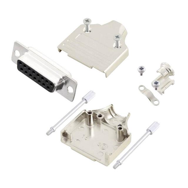 15 WAY D-SUB HOOD DIE CAST TOP E