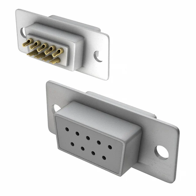 CONN D-SUB RCPT 9POS PNL MNT