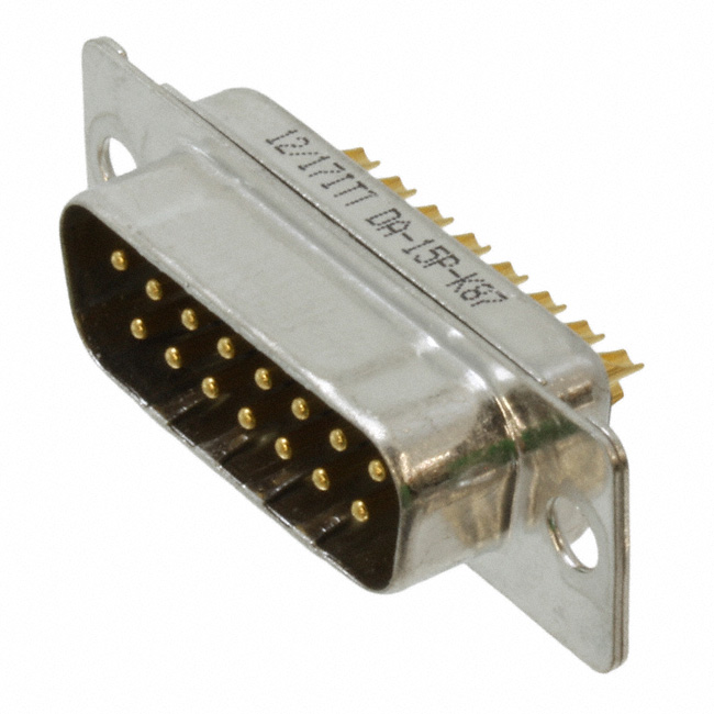 CONN D-SUB PLUG 15POS PNL MNT