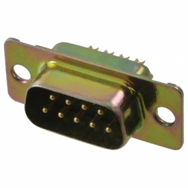 CONN D-SUB PLUG 9POS PNL MNT