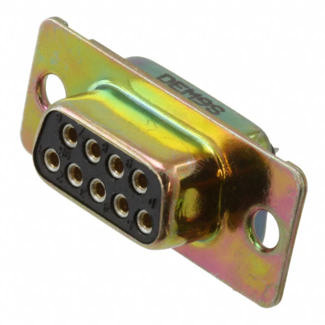 CONN D-SUB RCPT 9POS PNL MNT