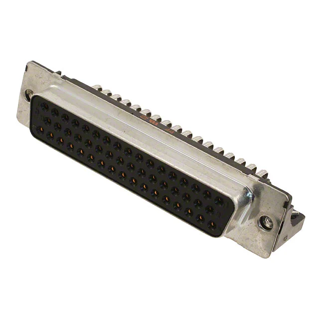 CONN D-SUB RCPT 50POS R/A SOLDER