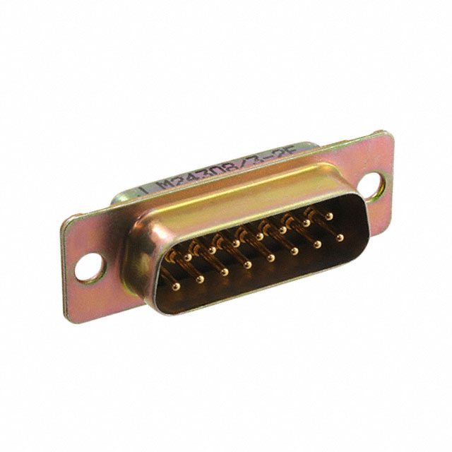 CONN D-SUB PLUG 15POS PNL MNT