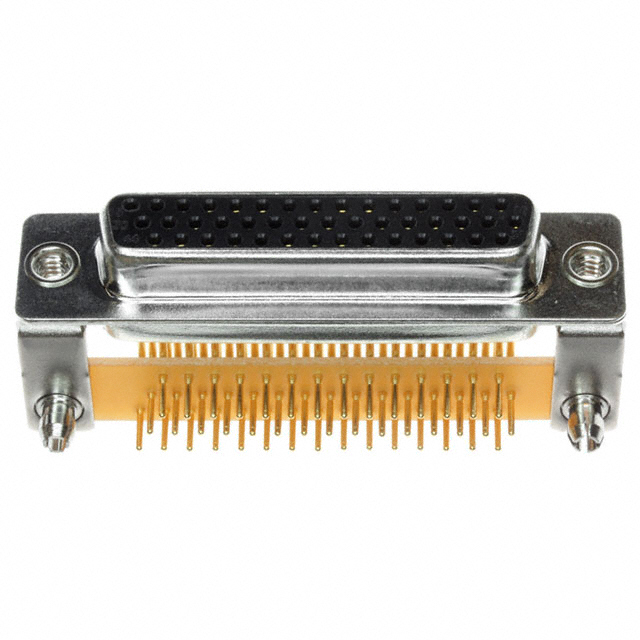 CONN D-SUB HD RCPT 44P R/A SLDR