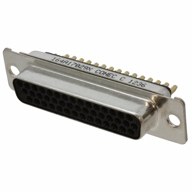CONN D-SUB HD RCPT 44P SLDR CUP