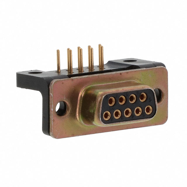 CONN D-SUB RCPT 9POS R/A SOLDER