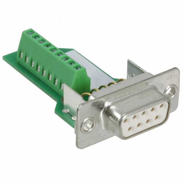 CONN D-SUB RCPT 9POS TERM BLK