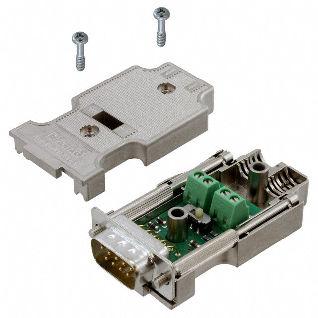 CONN D-SUB PLG 9P TERMINAL BLOCK