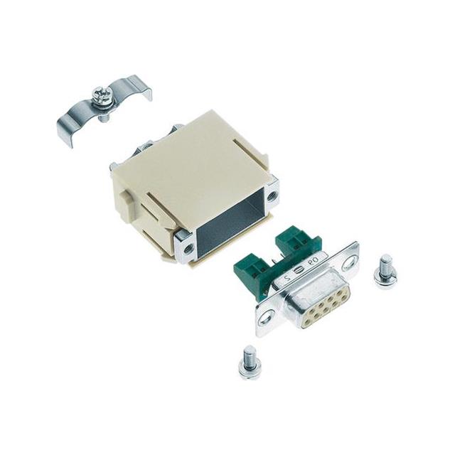 CONN D-SUB RCPT 9POS TERM BLK