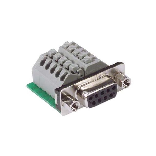 CONN D-SUB RCPT 9P R/A TERM BLK