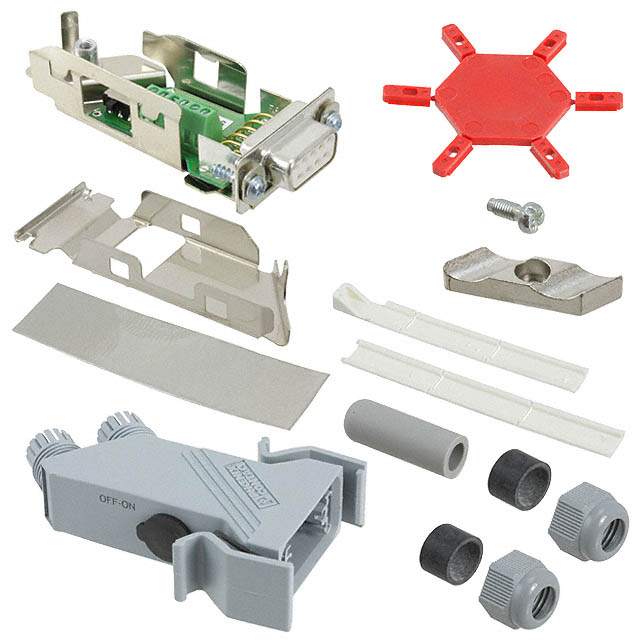 CONN D-SUB RCPT 9POS TERM BLK