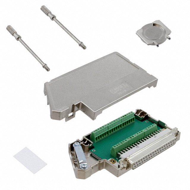 CONN D-SUB RCPT 37POS TERM BLK