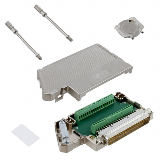 CONN D-SUB PLUG 37POS TERM BLK