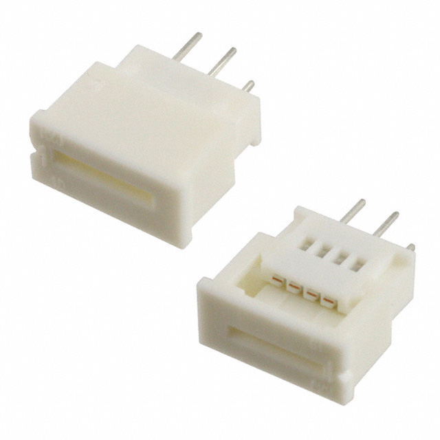 CONN FFC VERT 4POS 1.25MM PCB