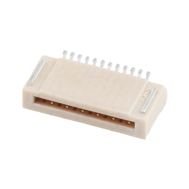 CONN FFC FPC 12POS 0.5MM R/A