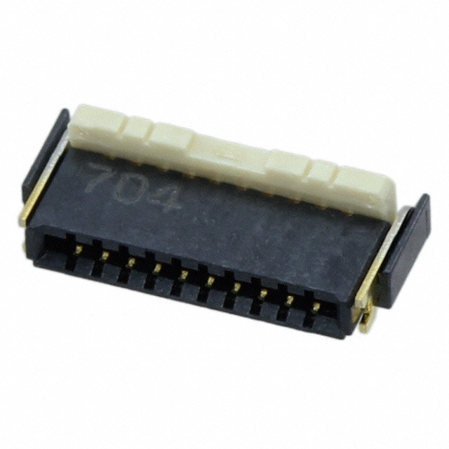 CONN FFC FPC 10POS 0.5MM R/A