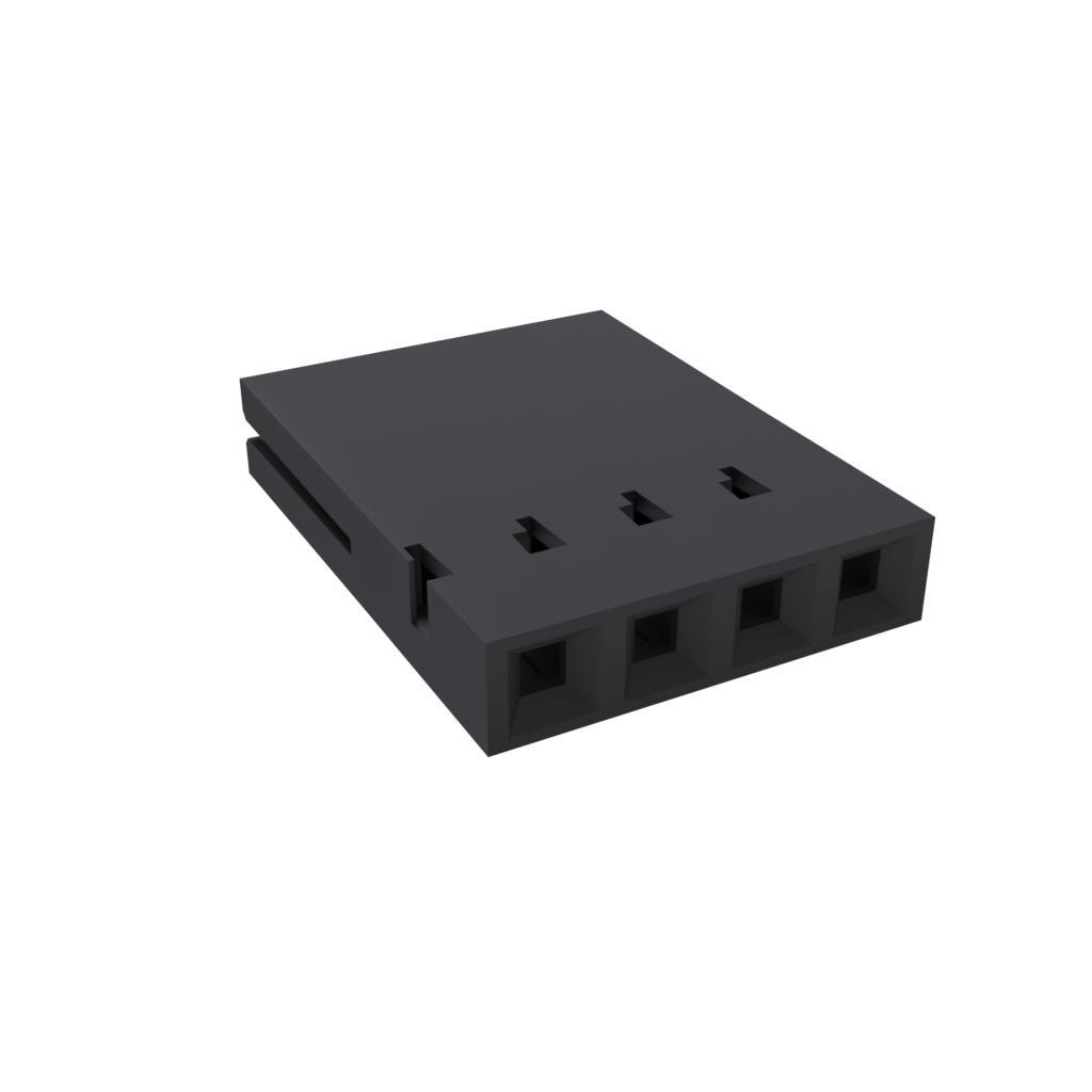 CONN FFC RCPT HSG 4POS 2.54MM