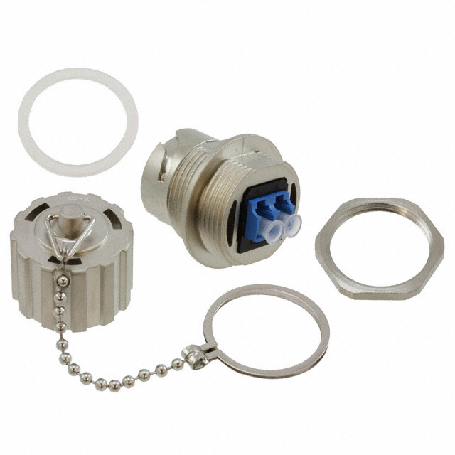 CONN COUPLER RCPT LC-LC DUPLEX