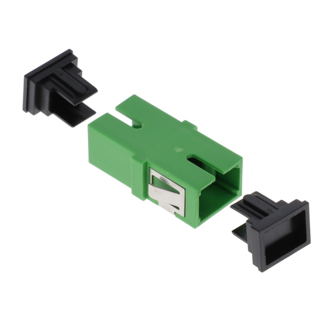 SC/APC ADAPTER, SIMPLEX, SHORT-E