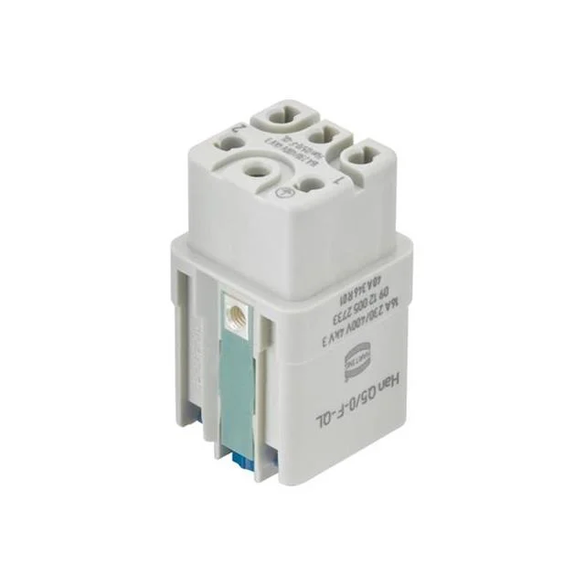 INSERT FEMALE 5POS PUSH IN LOCK