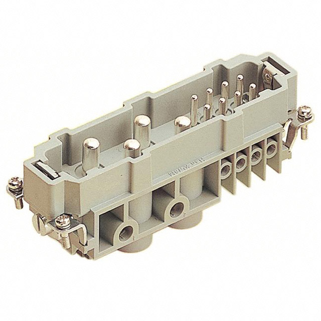 INSERT MALE 4+8POS+1GND SCREW