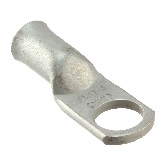 CONN RING FLAT 6AWG #5/16 CRIMP