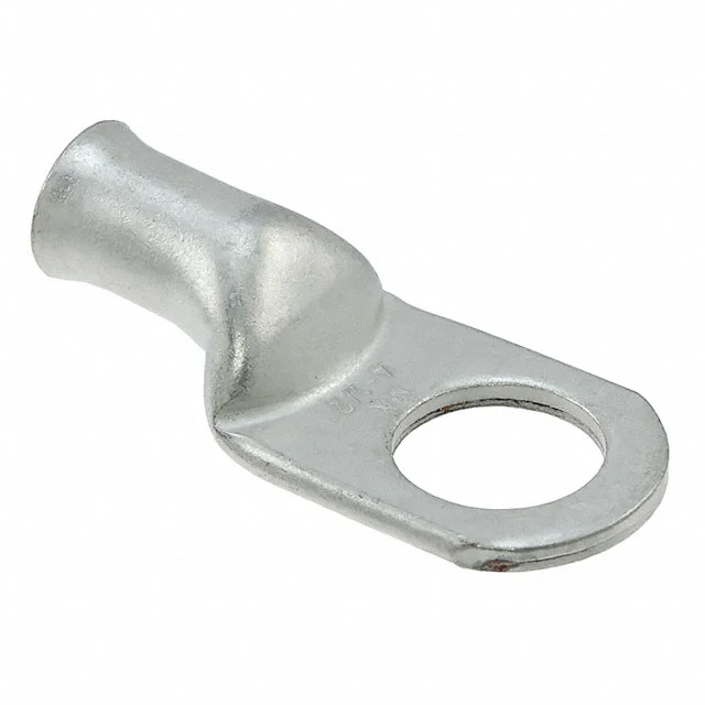 CONN RING FLAT 4AWG #1/2 CRIMP