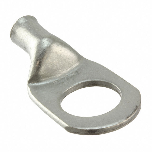 CONN RING FLAT 8AWG #1/2 CRIMP